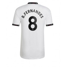 Manchester United Bruno Fernandes #8 Bortedrakt 2022-23 Kortermet